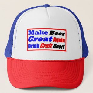 Make Beer Great Again-Box Style Trucker Hat