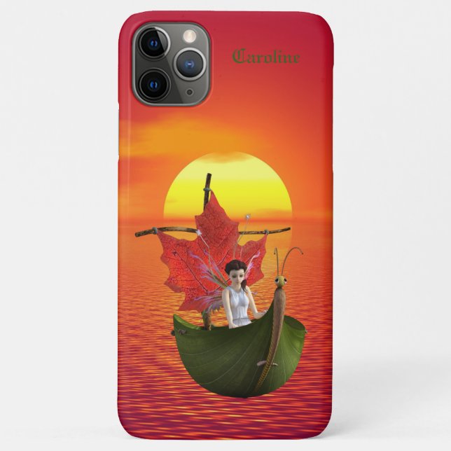 Make-believe Orange Barely There Case-Mate iPhone Case (Back)