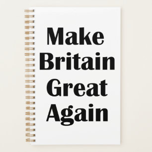 Make Britain Great Again Planner