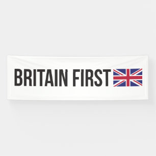 Make Britain Great Again UK First Flag Brexit Banner