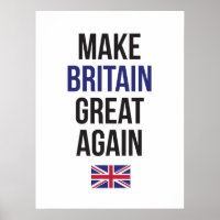 Make Britain Great Again UK First Flag Brexit