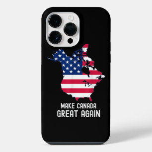 Make Canada Great Again USA 51st State iPhone 14 Pro Max Case