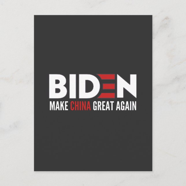 Make China Great Again Postcard (Front)