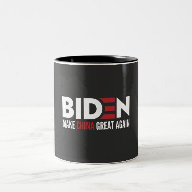 Make China Great Again Two-Tone Coffee Mug (Center)