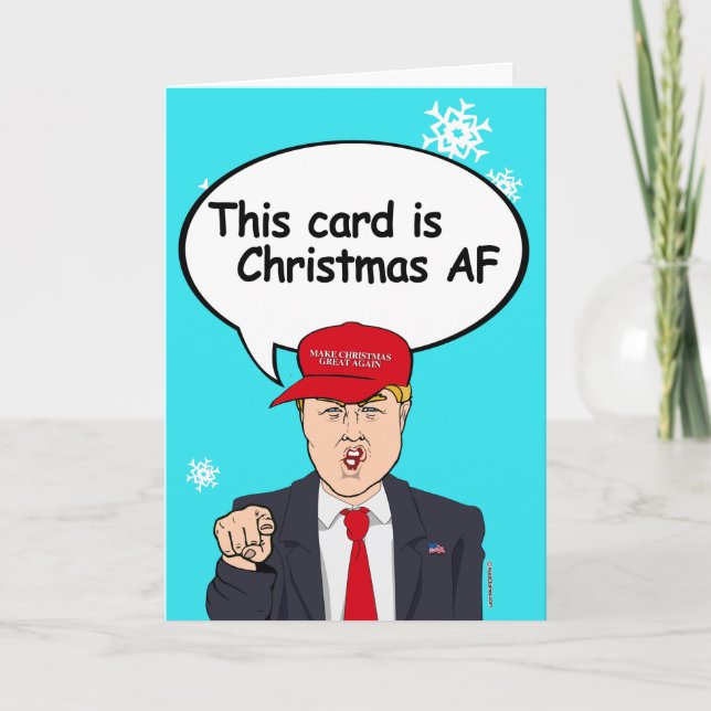 Make Christmas Great Again Card - Cette carte est  (Devant)
