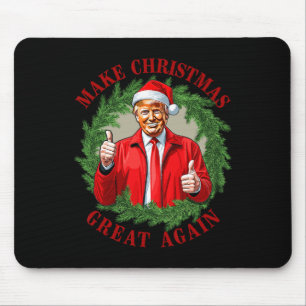Make Christmas Great Again Donald Trump Mega 1 Mouse Pad