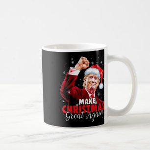 Make Christmas Great Again Santa Funny Trump Xmas  Coffee Mug