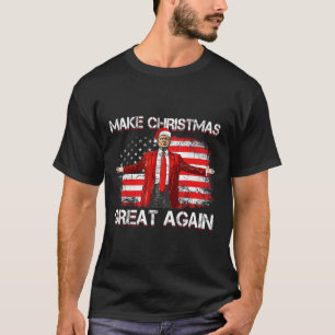 Make Christmas Great Again Santa Funny Trump Xmas  T-Shirt