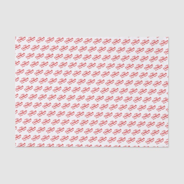 Make Christmas Great Again Trump MAGA funny gift Tissue Paper (Front)