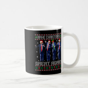 Make Christmas Great Again Ugly Sweaters Trump Dan Coffee Mug
