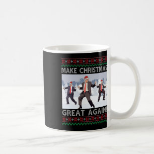 Make Christmas Great Again Xmas Funny Trump Pajama Coffee Mug