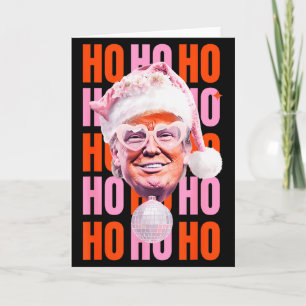 Make Christmas Great Again Xmas Party Funny Trump Card