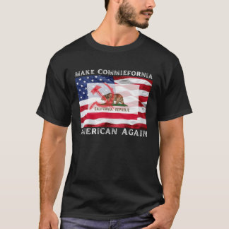 Make commiefornia American again Stop communism T-Shirt