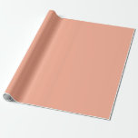 Make Create Your Own Solid Colour Peach Gift Wrapping Paper<br><div class="desc">Create Your Own Custom Elegant Modern Peach Custom Solid Colour Blank Template Crafts & Party Supplies Gift Wrapping Supplies / 30 inches x 6 feet Gift Wrapping Paper. Buy / Order Wrapping Papers Online Shop.</div>