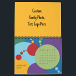 Make Custom Calendars, Party Grid Style Calendar<br><div class="desc">Looking for a personalized calendar online? Make your own party, fun calendar with zazzle. Just pick a template and add photos. Create Your Own Customizable year calendars for any custom year or occasion like new year, Christmas, easter, family reunion, weddings keepsake, or for corporate gift, company promotional gift. Family Photo...</div>