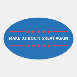 Make Djibouti Great Again Stickers