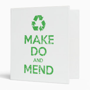 Make Do and Mend Binder