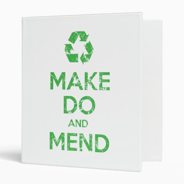 Make Do and Mend Binder (Front/Inside)