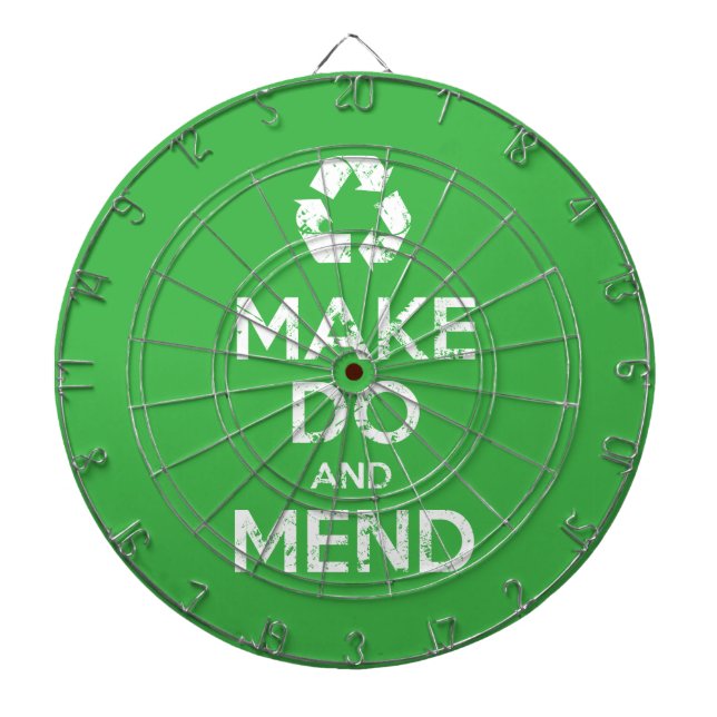 Make Do and Mend Dartboard (Front)