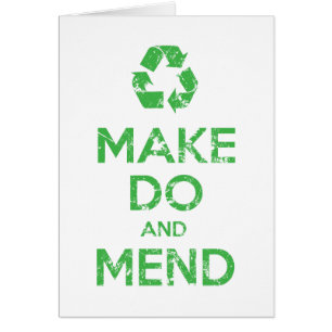 Make Do and Mend Greeting Cards