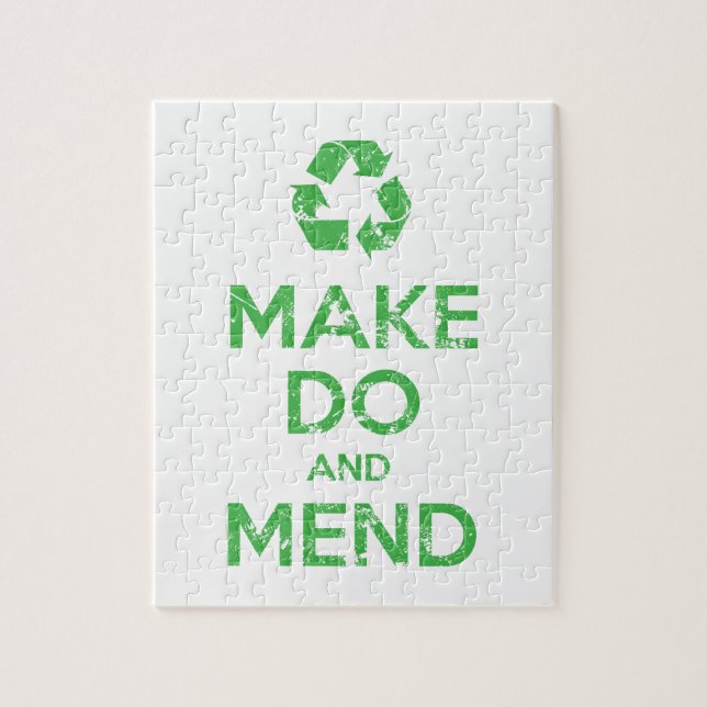 Make Do and Mend Jigsaw Puzzle (Vertical)