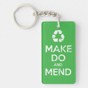 Make Do and Mend Keychain