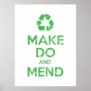 Make Do and Mend Poster