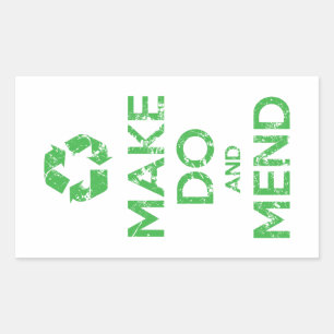 Make Do and Mend Sticker