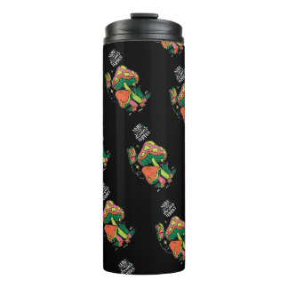 Make Dreams Happen | Colourful Mushrooms Butterfl Thermal Tumbler