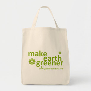 make earth greener resusable bag