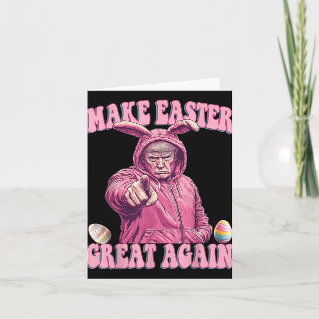 Make Easter Great Again  Card (Front)