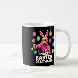 Make Easter Great Again Funny Trump Bunny Spring H Coffee Mug