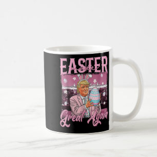 Make Easter Great Again Funny Trump Bunny Spring H Coffee Mug
