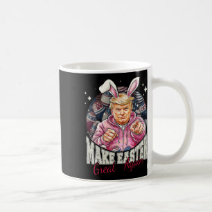 Make Easter Great Again Funny Trump Bunny Spring H Coffee Mug
