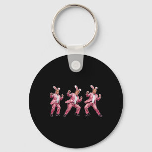 Make Easter Great Again Funny Trump Bunny Spring H Keychain