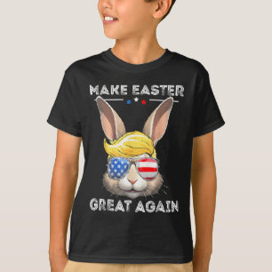 Make Easter Great Again Trump Bunny Funny Women Gi T-Shirt