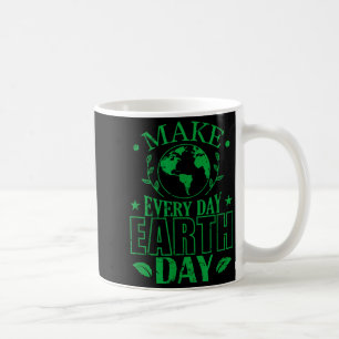 Make every day earth day conservation  coffee mug