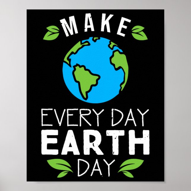 Make Everyday Earth Day  Poster (Front)