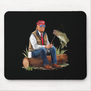 Make Fishing Great Again Funny Byb Fishing Humour  Mouse Pad