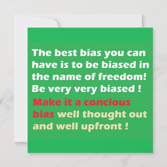 Make freedom big again invitation (Front)