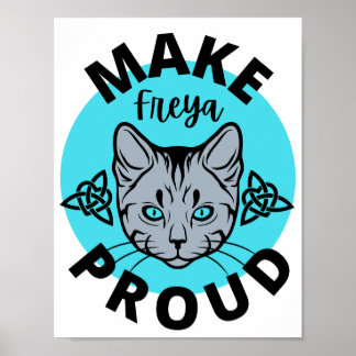 Make Freya Fiers Poster (Édition Light Cat)