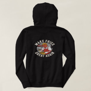 Make Fries Great Again T-Shirt: Cartoon Donald Hoodie