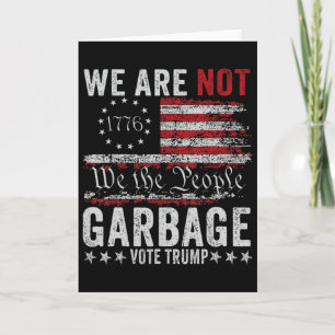 Make Garge Great Again Garge For Trump  Card