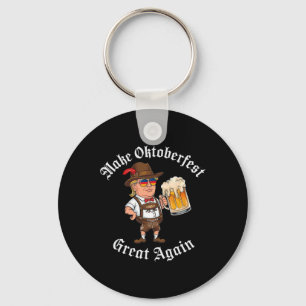 Make Great Again Funny Trump Drink Beer  Keychain