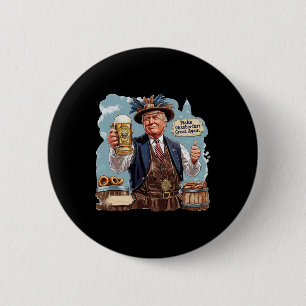 Make Great Again Trump Beer Mug 2 Inch Round Button