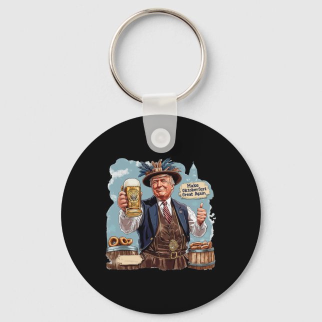 Make Great Again Trump Beer Mug  Keychain (Front)
