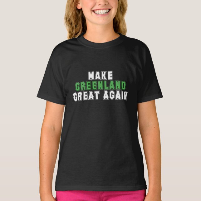 Make greenland great again  T-Shirt (Front)