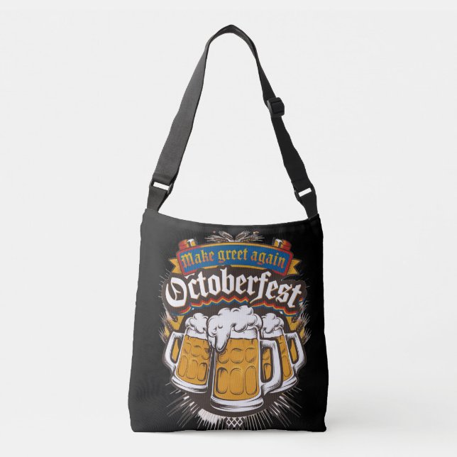 Make Greet Again Octoberfest Crossbody Bag (Front)