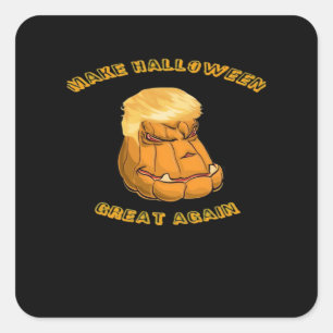 Make Halloween Great Again Classic – Sloth in Cost Square Sticker