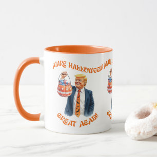Make Halloween Great Again Donald Trump Funny Mug
